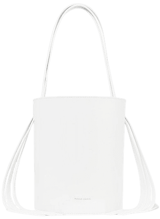 Mansur Gavriel | Fringed leather bucket bag | NET-A-PORTER.COM