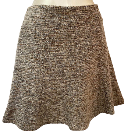 at tweed skirt