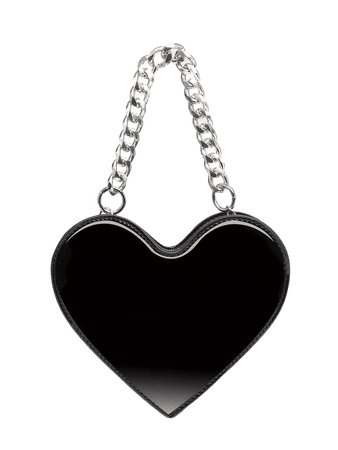 Heart Design Rhinestone Decor Novelty Bag | SHEIN USA