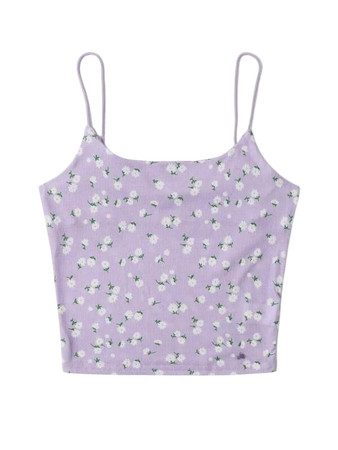 Ditsy Floral Print Cami Top | SHEIN USA lilac
