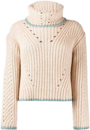 Fendi chunky knit sweater