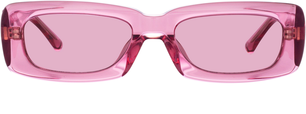 Mini Marfa Square-Frame Acetate Sunglasses By The Attico | Moda Operandi