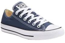 Navy Blue Converse Sneakers