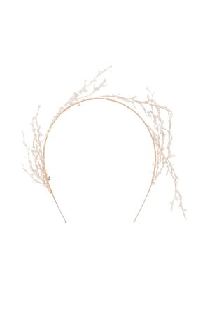 Gold Gold-tone pearl headband | 14 / Quatorze | NET-A-PORTER