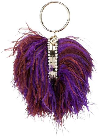 Rosantica Ostrich feather-embellished Bag - Farfetch