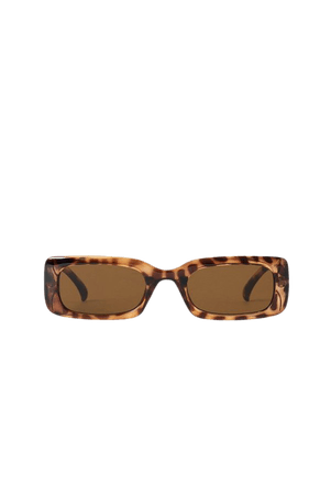 Wide Retro Look Sunglasses Brown | na-kd.com