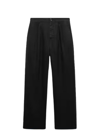 100% linen wideleg pants - Women | Mango USA