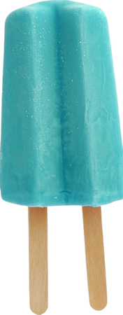 teal popsicle