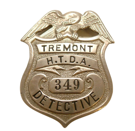 detective badge 1920