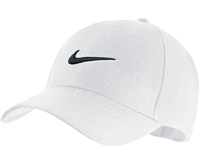 White Baseball Cap | White Nike baseball cap