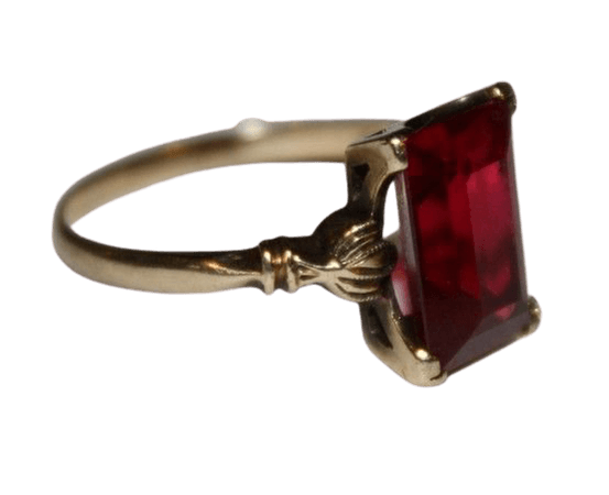 Ruby Ring Antique