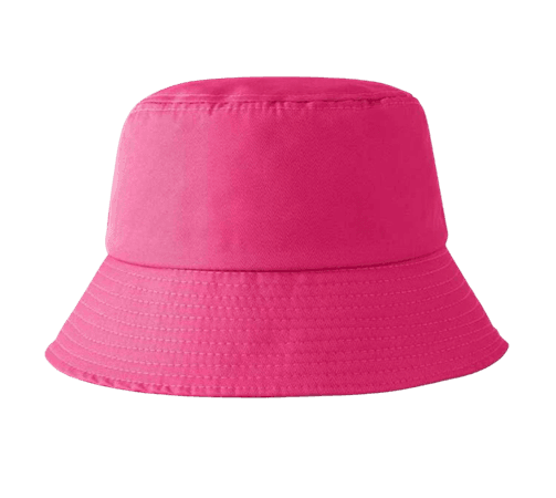 bucket hat pink