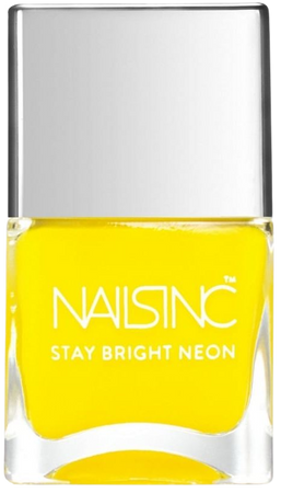 yellow nail polish neon