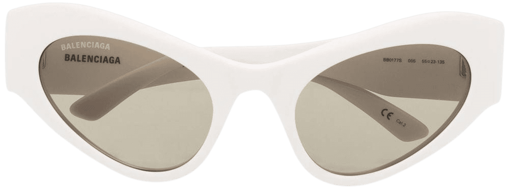 Shop Balenciaga Eyewear cat-eye frame sunglasses with Express Delivery - FARFETCH