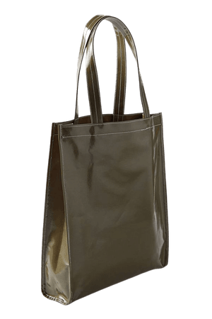 North-South Coated Canvas Tote Bag | Urban Outfitters