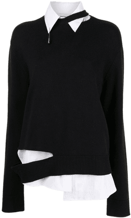 Monse crooked tail pullover - FARFETCH