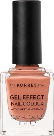 Korres Gel Effect Nail Colour No42 Peaches N Cream 11ml | Pharm16