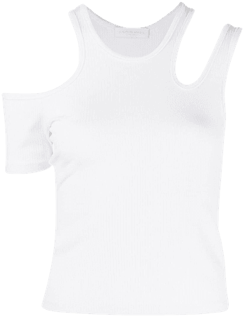 Jonathan Simkhai Standard cutout-detail T-shirt - FARFETCH