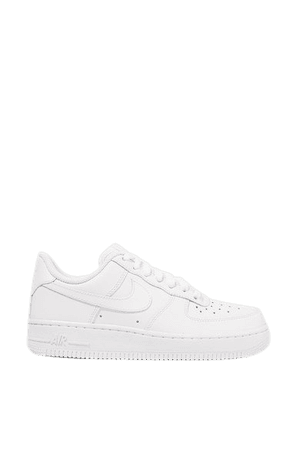 Air Force I Leather Sneakers - White
