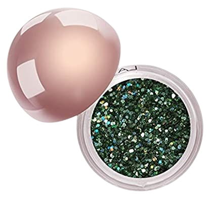 Amazon.com : LA Splash Cosmetics Metallic Luster Sparkling Loose Glitter Green Eyeshadow Single Powder for Lips/Hair/Nail/Body - Crystallized Glitter (Appletini) : Beauty