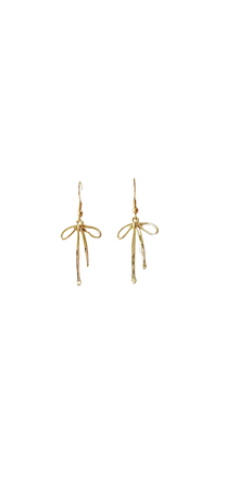 Vintage Style Gold Bow earring’s