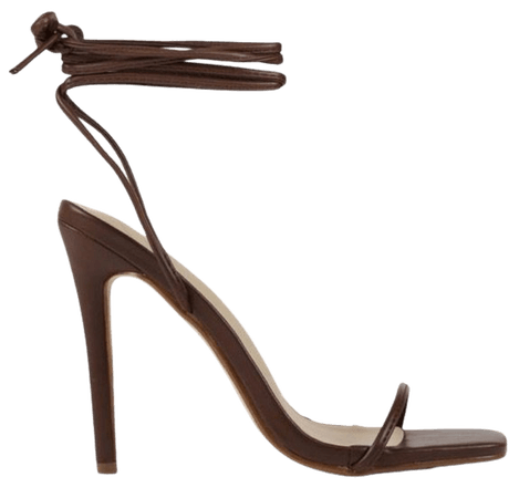 misguided chocolate brown heels
