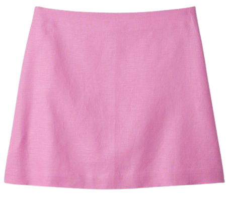 Linen-Cotton Mini Skirt | Gap