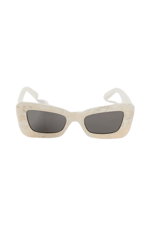 Kittie Angled Rectangle Sunglasses | Urban Outfitters