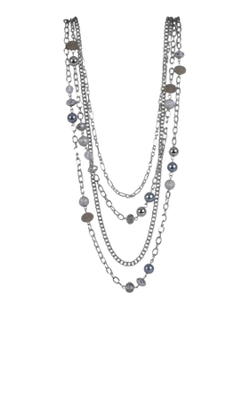 long layered necklace