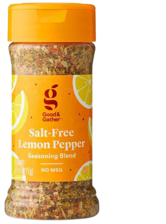 Salt Free Lemon Pepper Seasoning Blend - 2.5oz - Good & Gather™ : Target