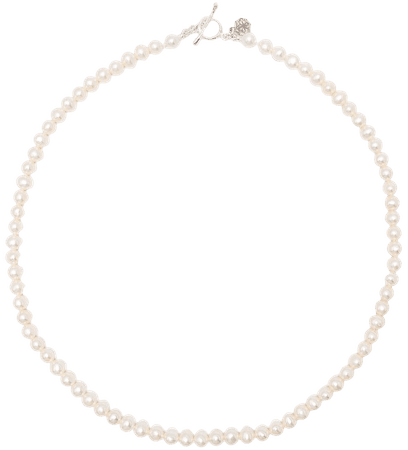 DOWER AND HALL timeless medium freshwater pearl necklace
