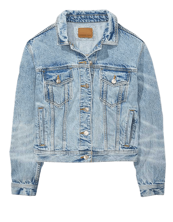 AE Classic Light-Wash Denim Jacket