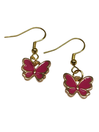 @darkcalista butterfly earrings png