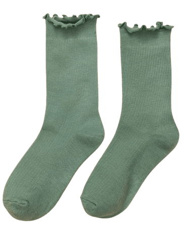 green socks - shein