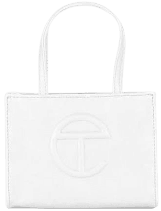 white telfar bag