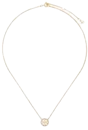 Tory Burch Miller crystal-embellished Chain Necklace - Farfetch