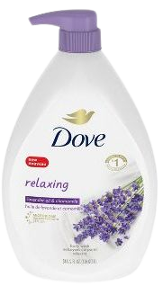 Dove Relaxing Lavender Oil & Chamomile Nourishing Body Wash - 34 Fl Oz : Target