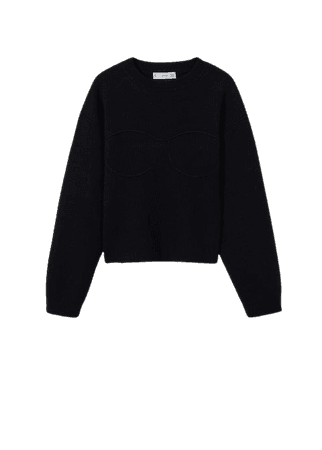 Bra-effect knitted sweater - Women | Mango USA