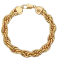ANINE BING Twist Rope Bracelet - Gold