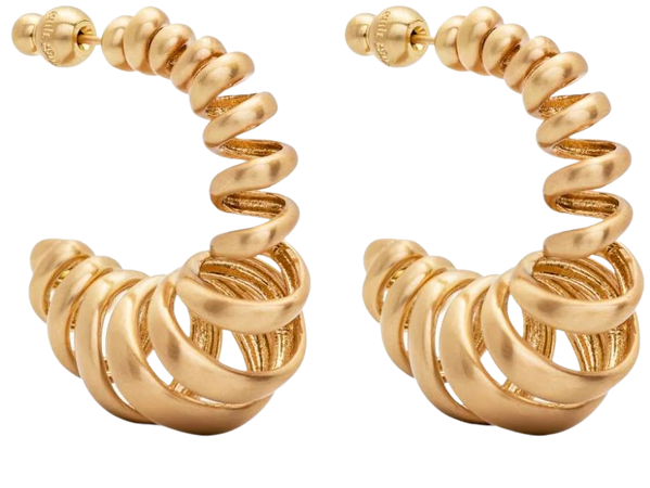 Cult Gaia Dionne spiral-hoop Earrings - Farfetch