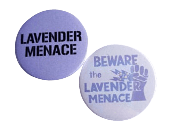 lavender menace pins