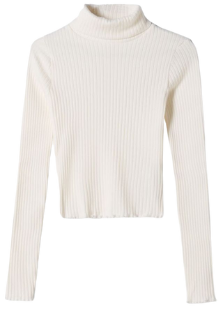 Ribbed sweater and midi skirt set - New - Woman | Bershka