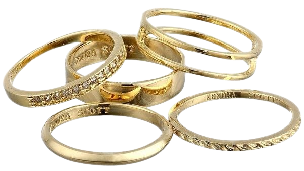 gold ring set polyvore - Pesquisa Google