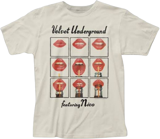 tops shirt music The Velvet Underground