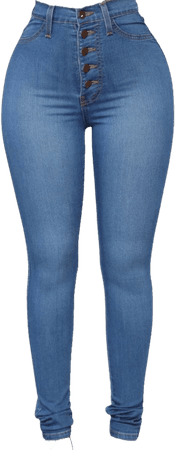 Blue denim fashion nova jeans