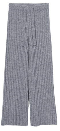 h and m knitted trousers