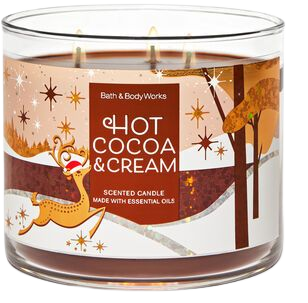 Hot Cocoa & Cream 3-Wick Candle | Bath & Body Works