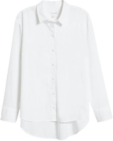 Treasure & Bond Oversize Button-Up Shirt