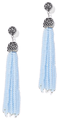NY&CO Blue Tassel Earring