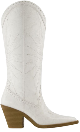 High-heel cowboy boots with studded detail - New - Women | Bershka